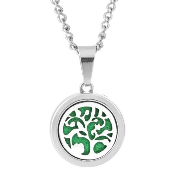 Small Essential Oil Diffuser Necklace - Compass Rose International Charity